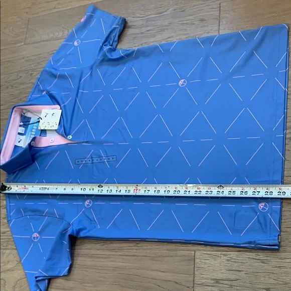 NWT PUMA X Arnold Palmer Golf Performance Polo Shirt Men’ Medium - Picture 8 of 10